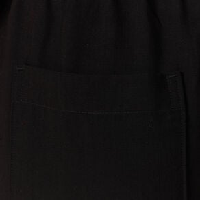 pantalon droit a coulisse noir femme Pantalon droit à coulisse noir femme