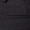 Pantalon chino tapered noir homme