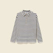 T-shirt manches longues ecru femme