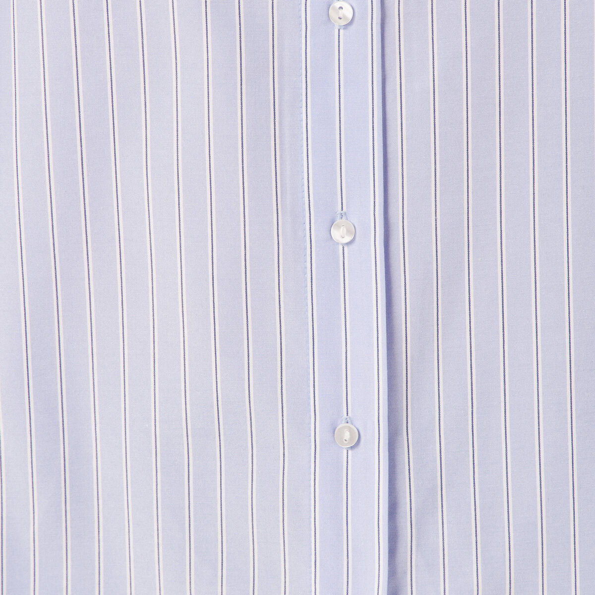 Chemise éco-responsable bleu ciel femme