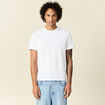 T-shirt éco-responsable blanc homme