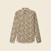 Chemise &agrave; manches longues beige homme