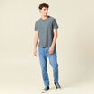 T-shirt éco-responsable vert foncé homme