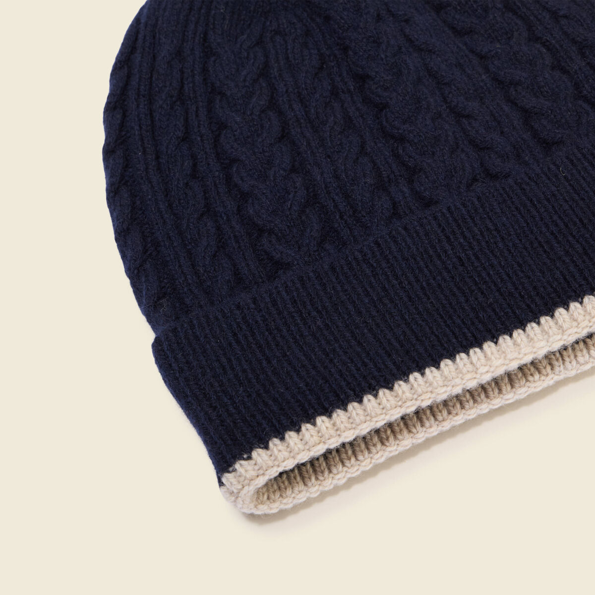Bonnet fabriqu&eacute; en France bleu marine homme