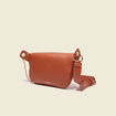 Sac banane marron femme
