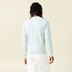 Pull éco-responsable bleu clair homme