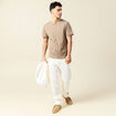 T-shirt manches courtes sable homme