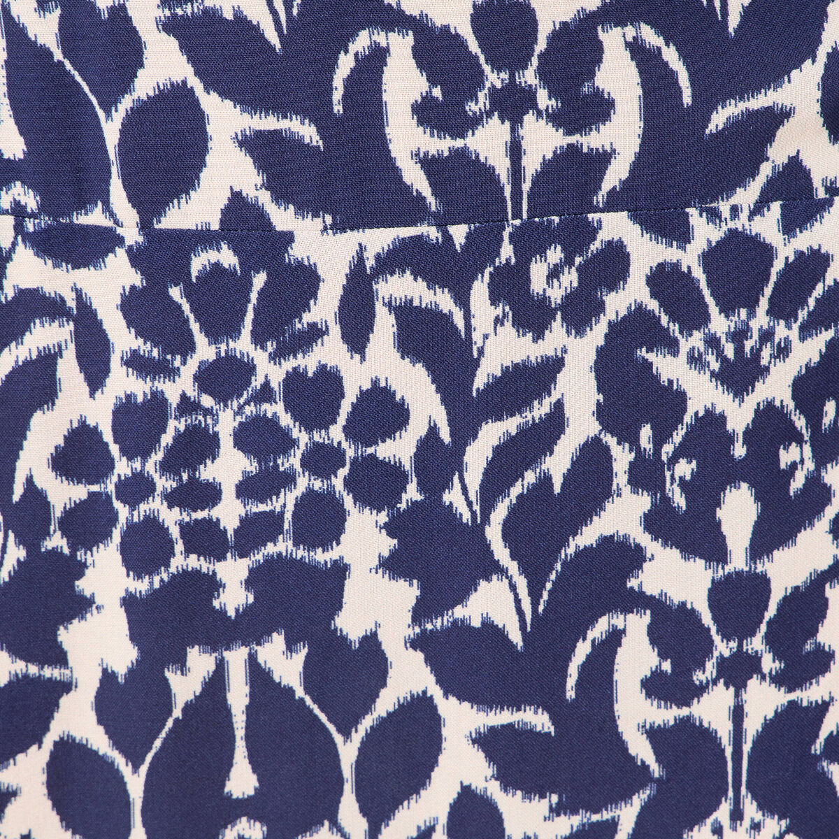 Jupe longue portefeuille bleu marine femme