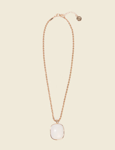 Collier couleur or femme