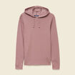 T-shirt &agrave; capuche vieux rose homme