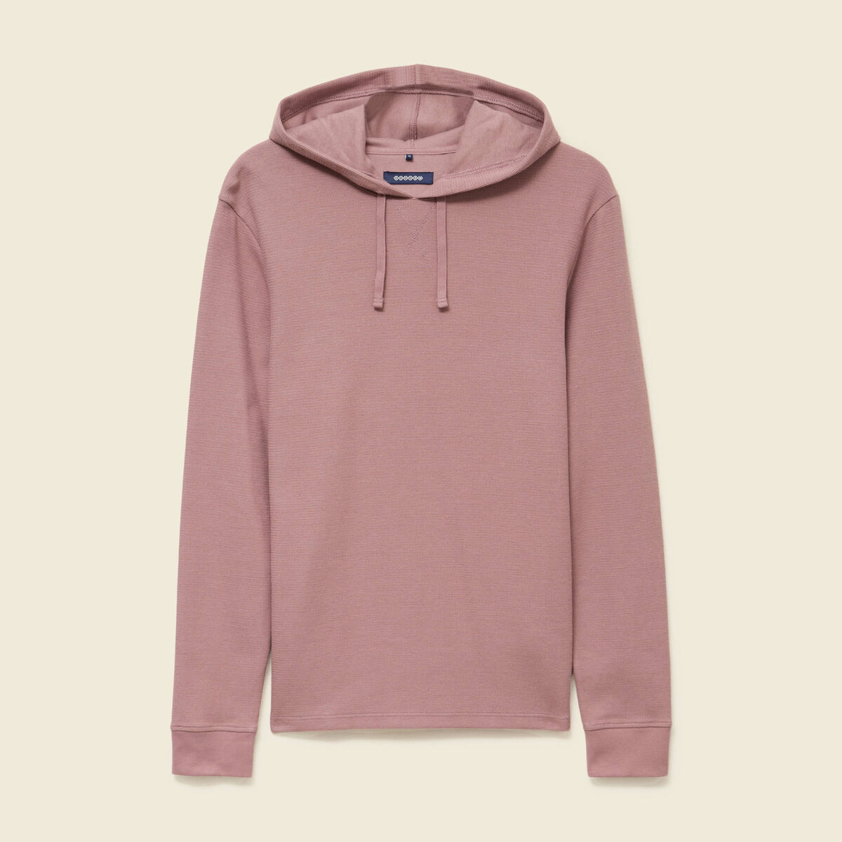 T-shirt &agrave; capuche vieux rose homme