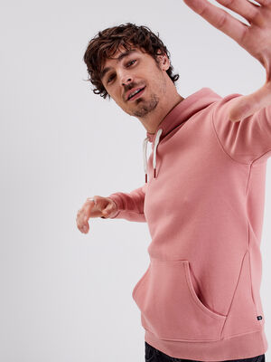 Sweat manches longues rose homme