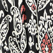 Robe longue évasée noir femme