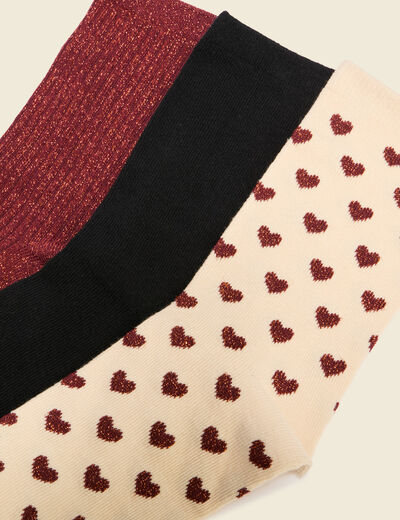 Paire de chaussettes noir femme