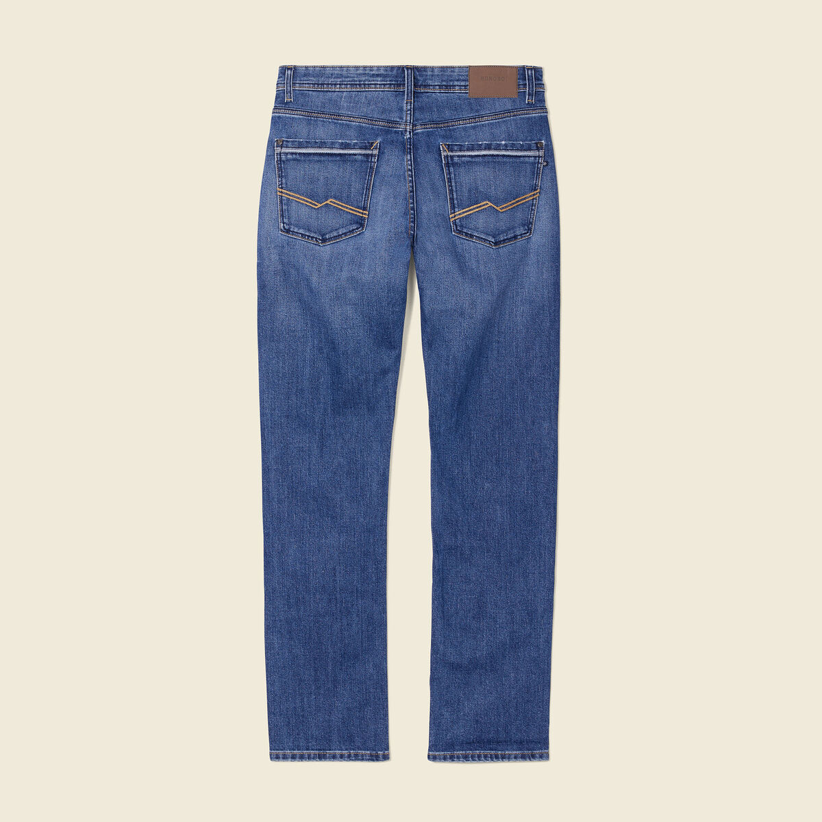 Jeans regular 5 poches denim double stone homme