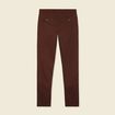 Pantalon slim Instinct chino bordeaux homme