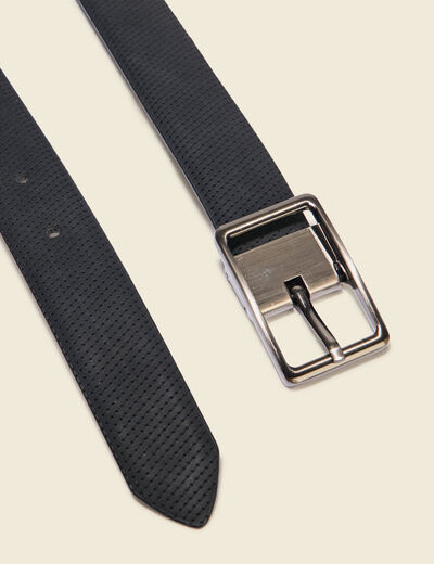Ceinture noir homme