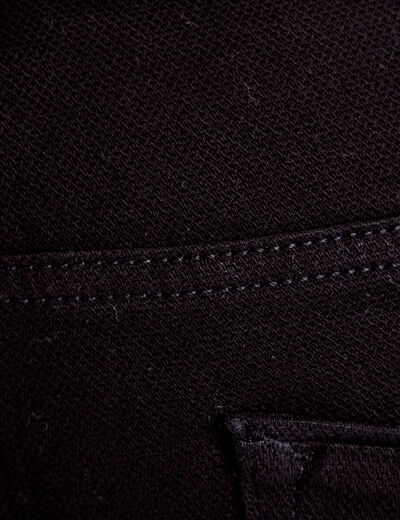 Jeans slim denim noir homme