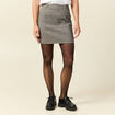 Jupe courte noir femme