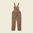 Salopette droite 7/8ème camel femme
