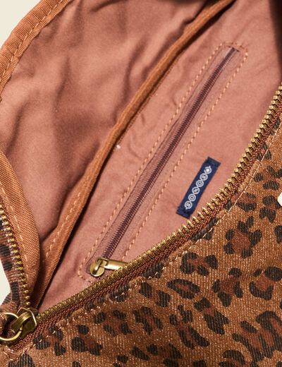 Sac banane terracotta femme