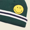 Bonnet SmileyWorld vert foncé homme
