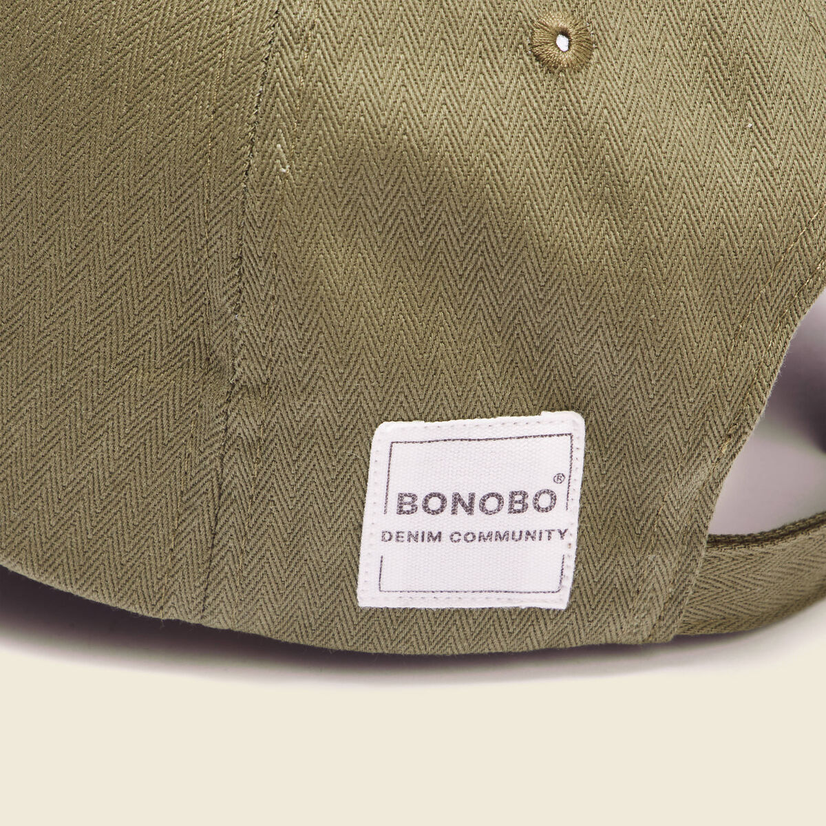Casquette vert kaki homme