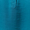 Blouse manches longues satin bleu gris femme