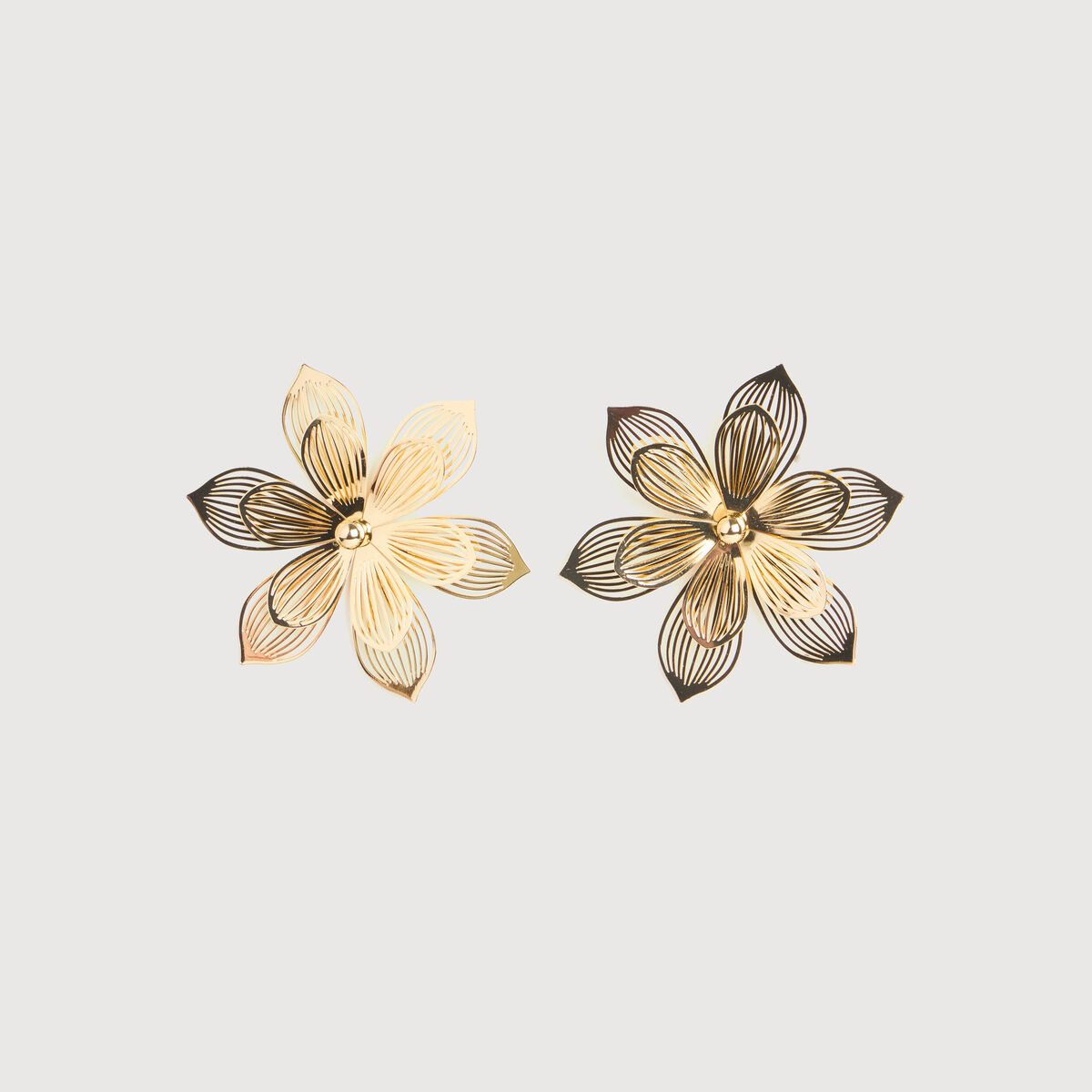 Boucles d'oreilles couleur or femme