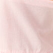 D&eacute;bardeur droit court col carr&eacute; rose clair femme