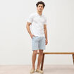 Bermuda bleu ciel homme
