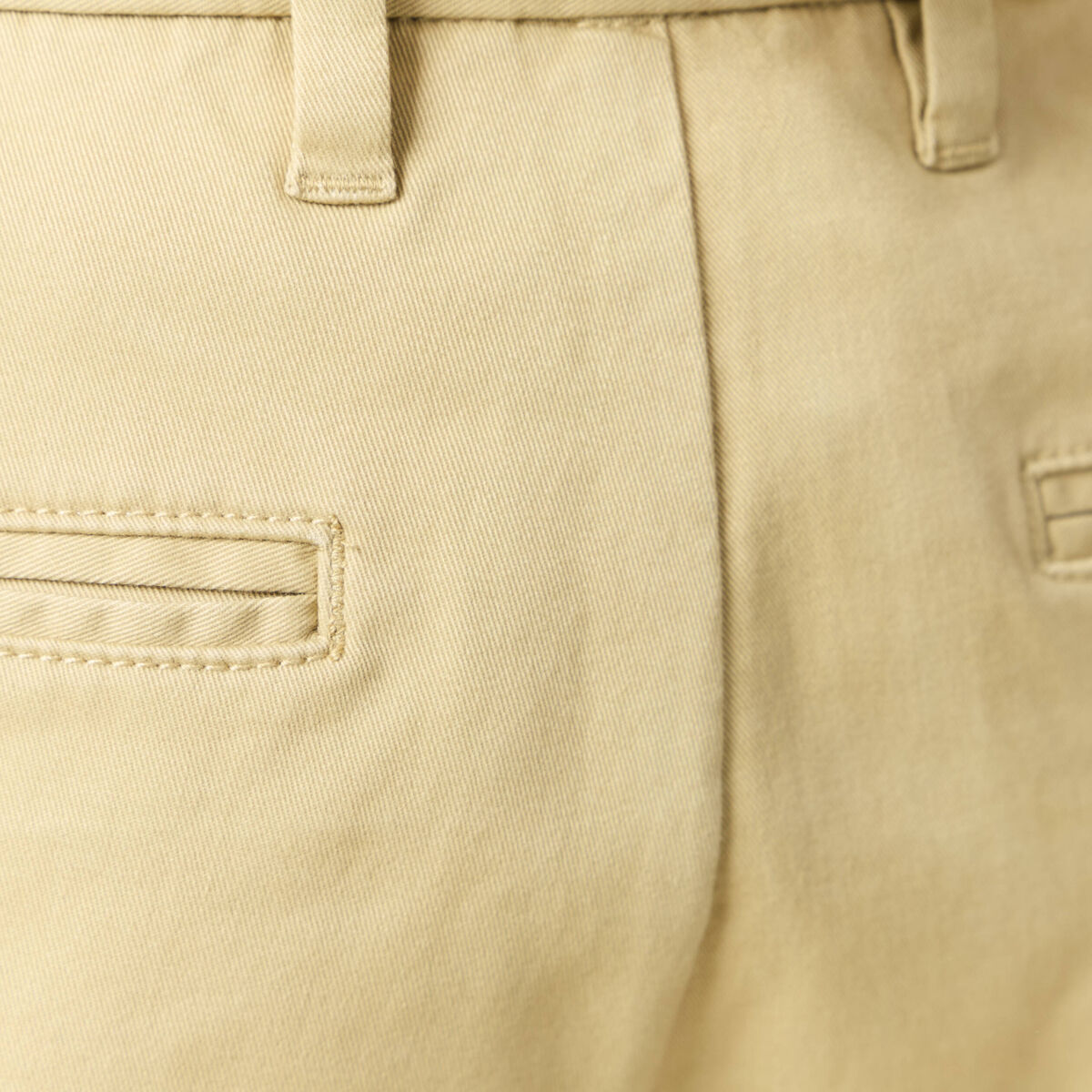 Chino coupe straight beige homme