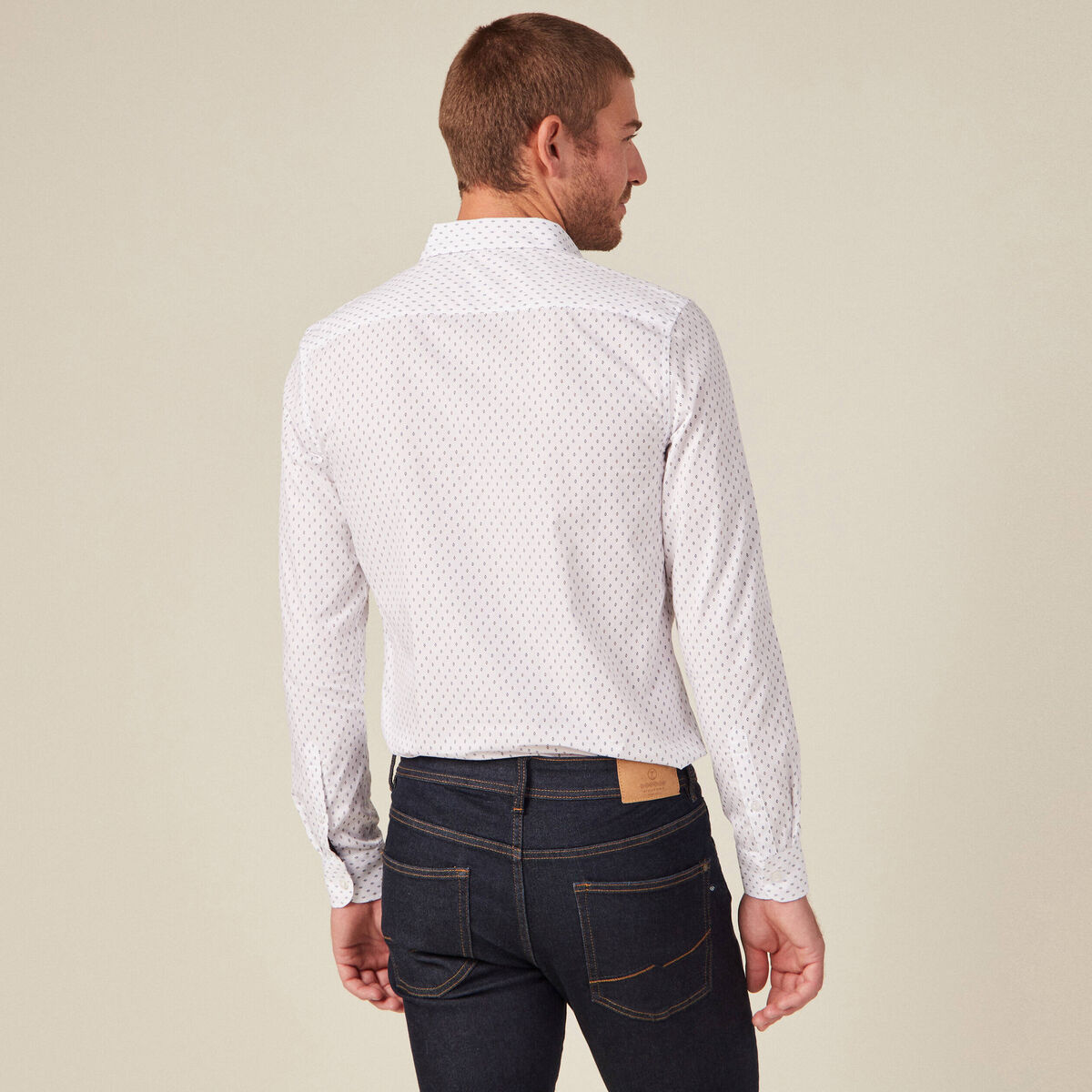 Chemise blanc homme