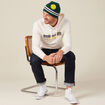 Sweat à capuche SmileyWorld ecru homme
