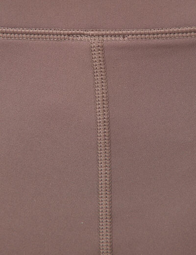 Leggings marron femme