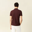 Polo manches courtes bordeaux homme