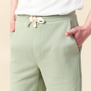 Short éco-responsable vert olive homme