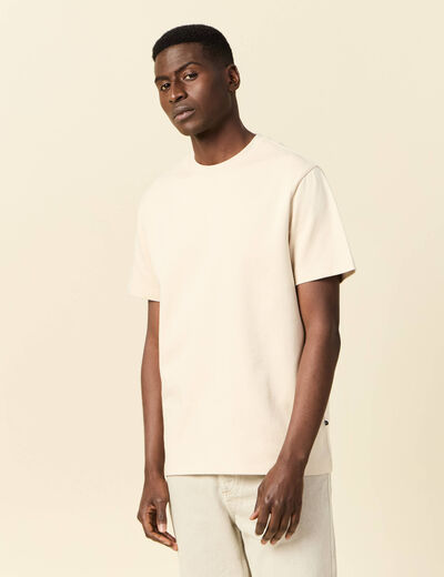 T-shirt manches courtes sable homme