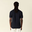 Polo manches courtes bleu marine homme