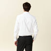 Chemise manches longues blanc homme