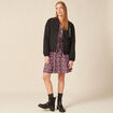 Veste bomber éco-responsable noir femme