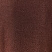 T-shirt manches courtes brillant marron femme