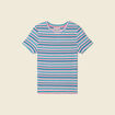 T-shirt manches courtes multicolore femme