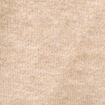 Pull droit col rond manches longues creme femme