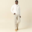 Sweat manches longues ecru homme