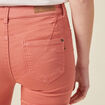 Pantalon Audrey - skinny push up rose poudrée femme