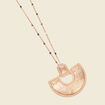 Collier avec pendentif couleur or femme