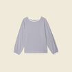 T-shirt manches longues ecru femme