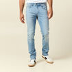 Jeans slim denim used homme
