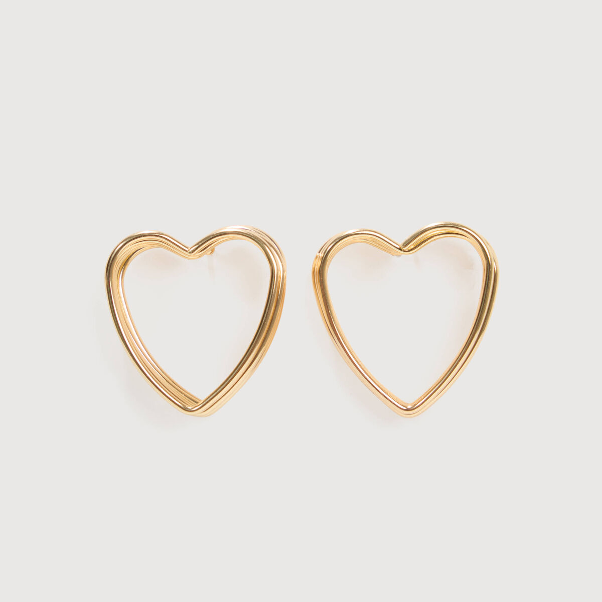 Boucles d'oreilles couleur or femme